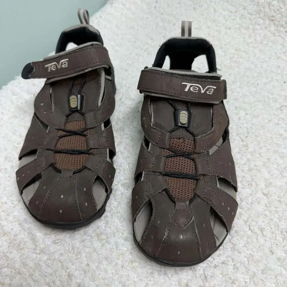 Teva S/N 6944 Fisherman Sport Sandals Brown Women’s  Size 8.5 Hiking Outdoors